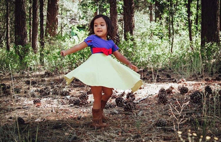 Snow White Princess Twirl Dress