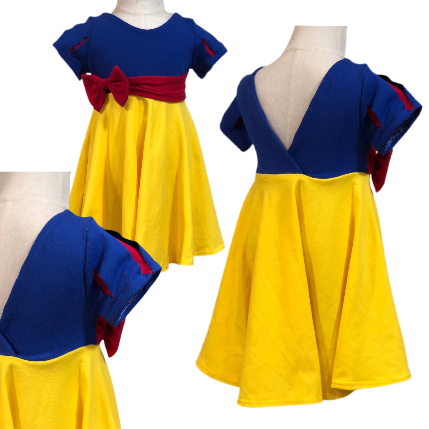 Snow White Princess Twirl Dress