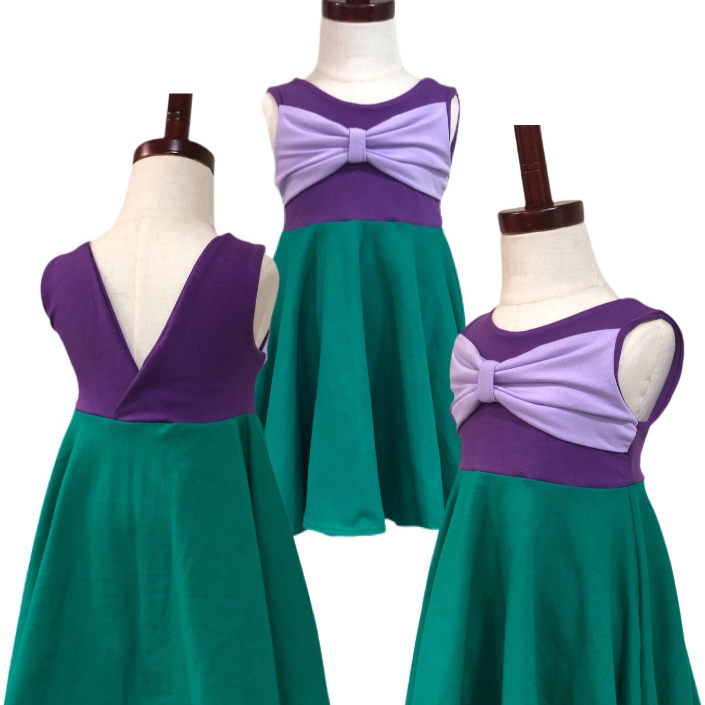 Ariel Princess Twirl Dress, Little Mermaid Costume
