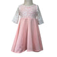 MOCHA Twirl Dress with Lace Top Twirl Dress U-PICK Sleeve length in baby, toddler, and girls sizes