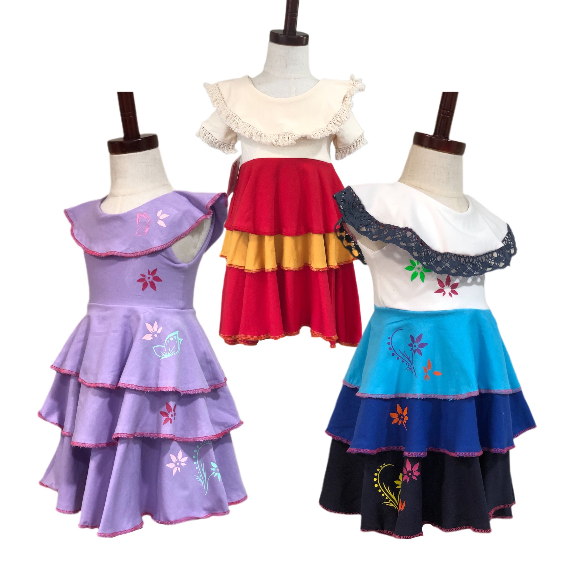 Mirabel from Encanto Dress, Mirabel Costume Flax and Wool Threads Mirabel from Encanto Dress, Mirabel Costume Flax and Wool Threads