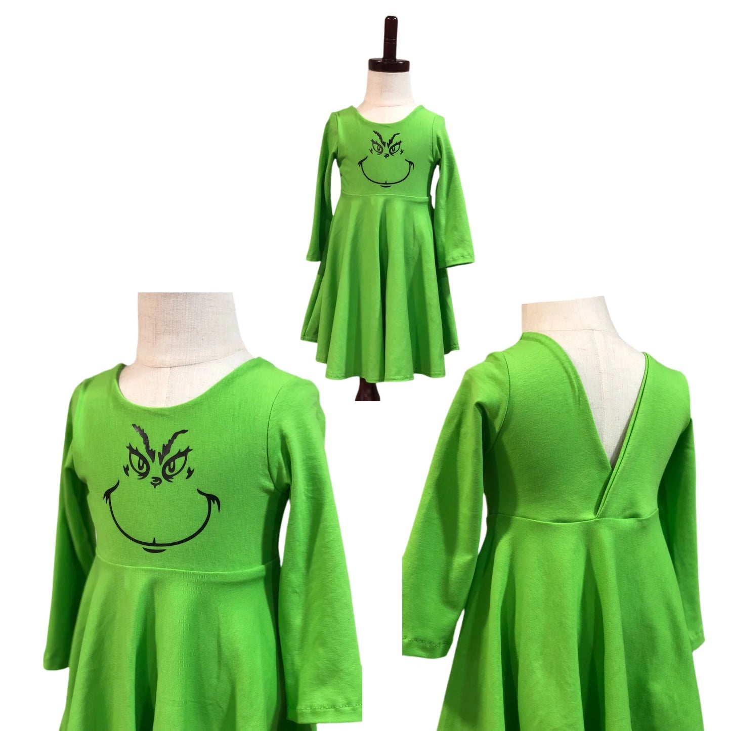 Grinch Dress, Grinch Costume, Christmas Grinch Dress