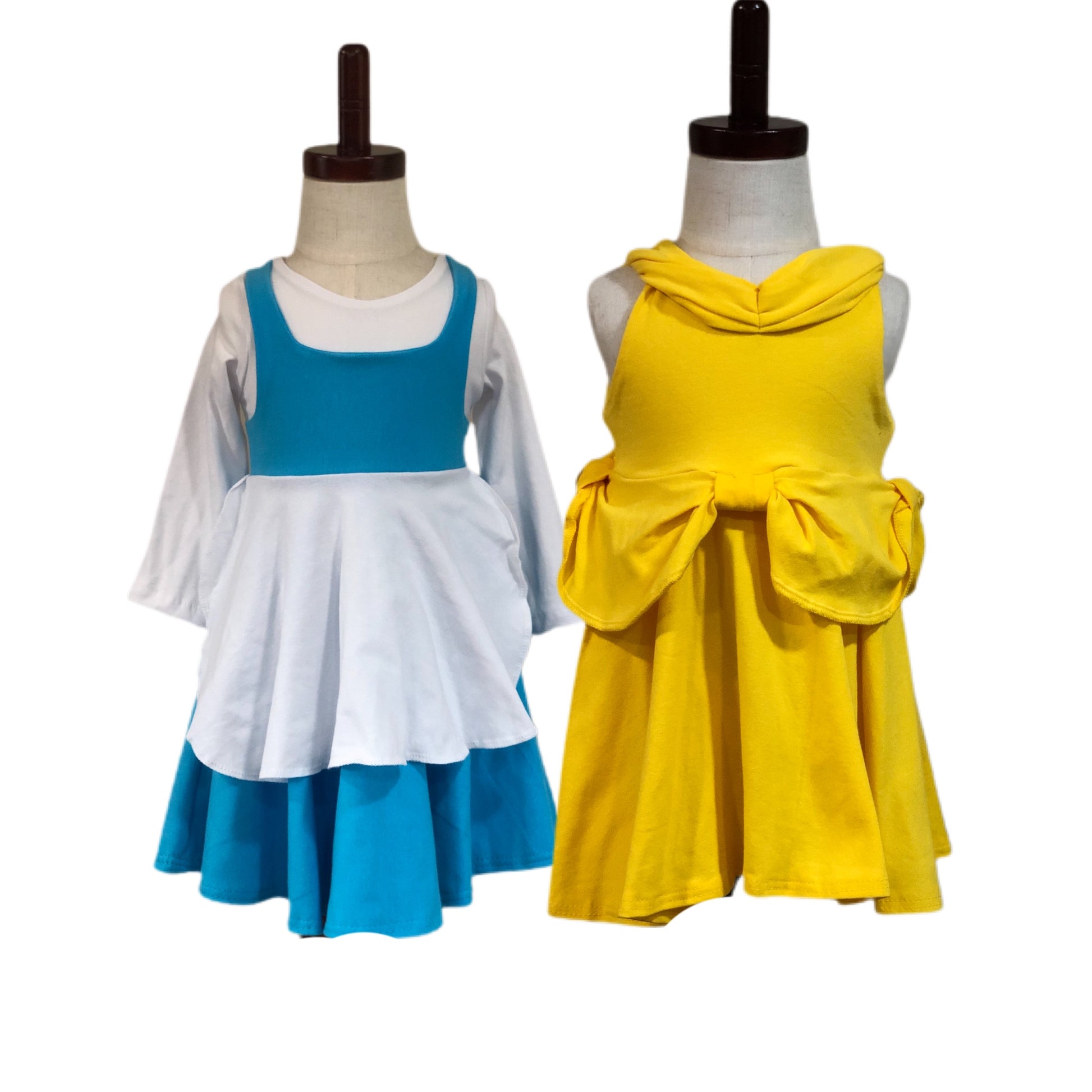 Yellow Bell Ball Dress Costume Flax and Wool Threads Yellow Bell Ball Dress Costume Flax and Wool Threads