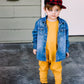 Unisex Snap Harem Romper U-PICK COLOR MUSTARD, MOCHA, CREAM, BURGUNDY, OR RUST ORANGE