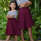 YELLOW with striped top Twirl Dress sleeve length in baby, toddler, and girls sizes