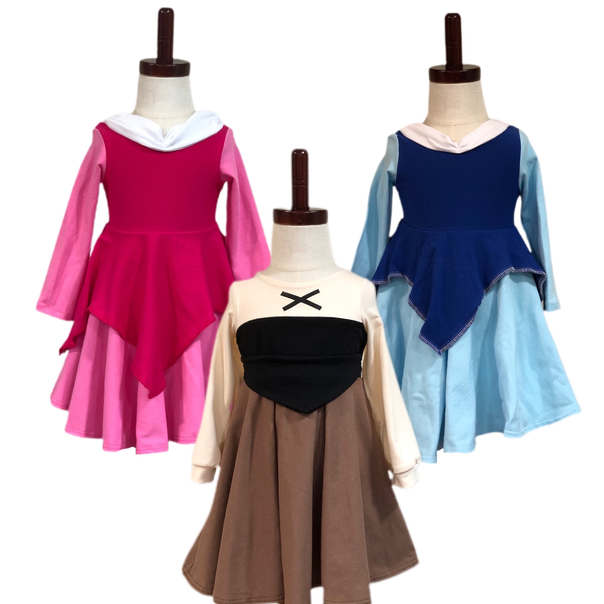 Sleeping Beauty's BLUE Dress Flax and Wool Threads Sleeping Beauty's BLUE Dress Flax and Wool Threads