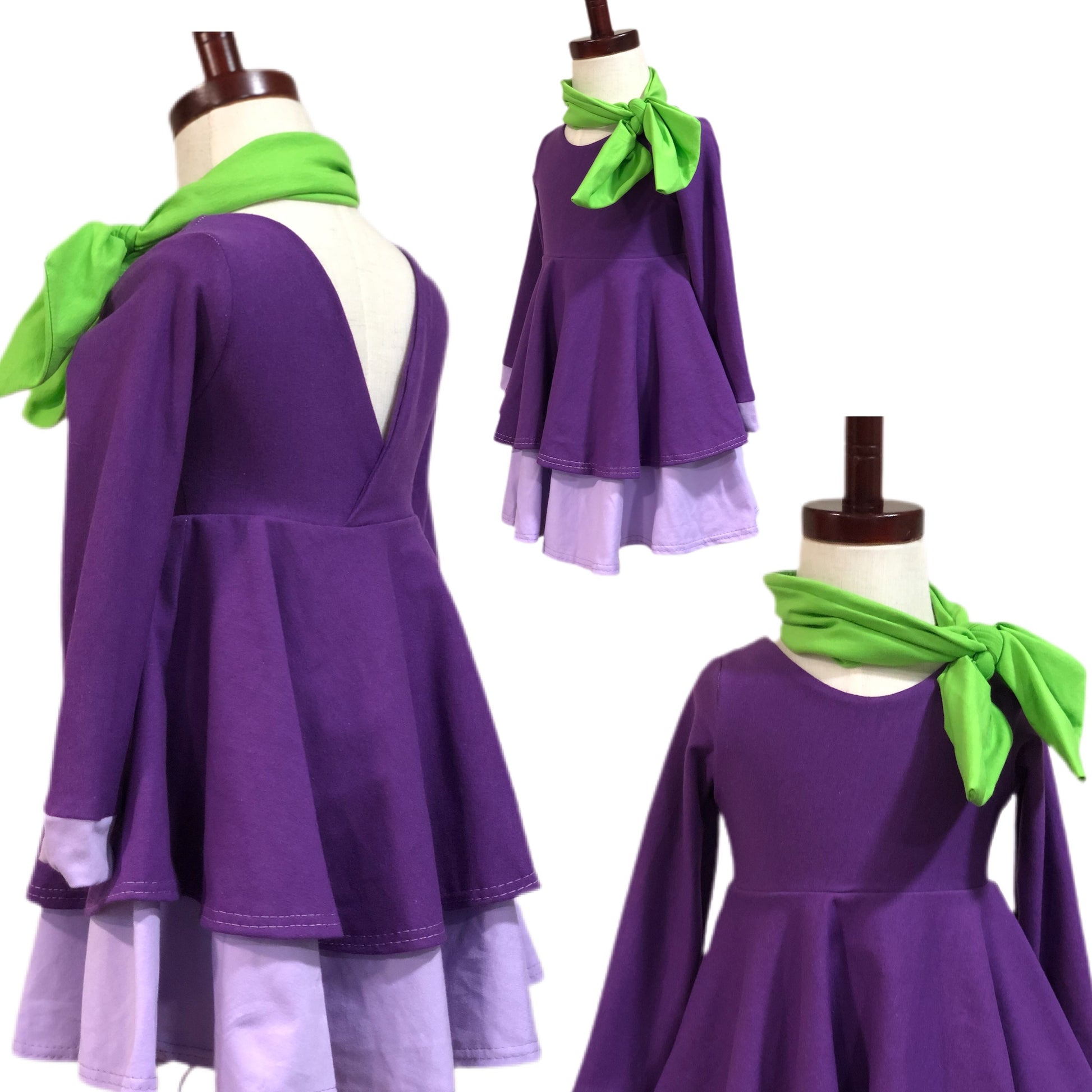Daphne costume from scooby doo gang – Flax and Wool Threads