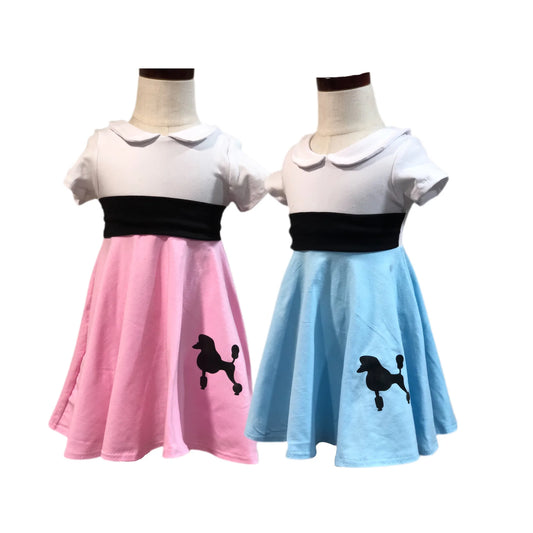 Poodle Skirt Dress, Poodle Skirt Costume, 50's Sock hop Costume